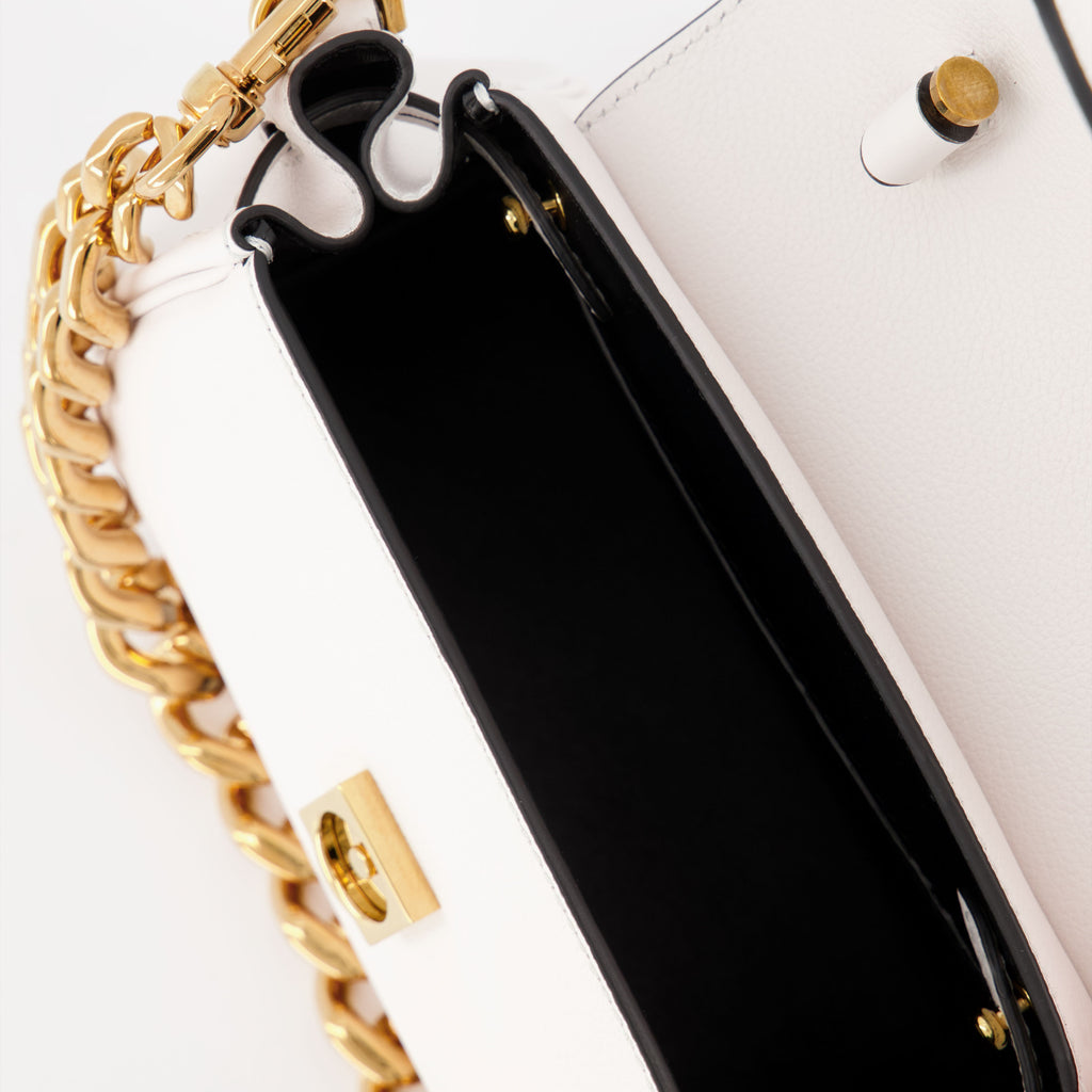 Bolsos de mano y al hombro Petit sac la Medusa Versace Blanco Femme