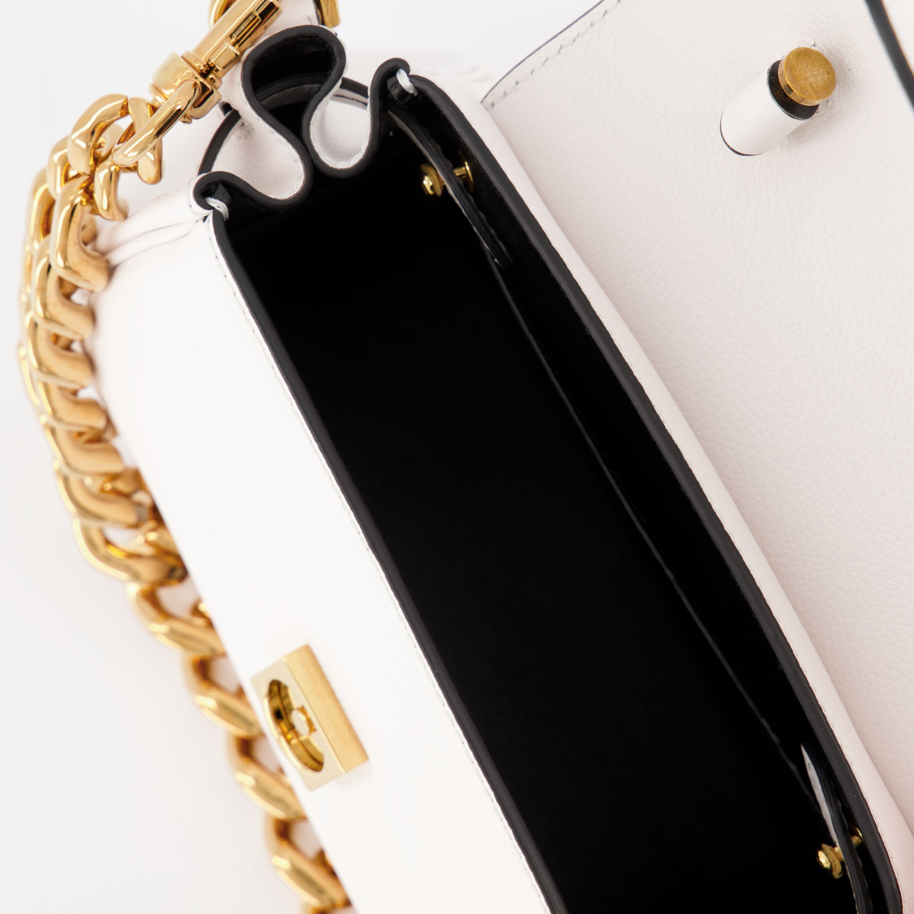 Bolsas de mão e de ombro Petit sac la Medusa Versace Branco Femme