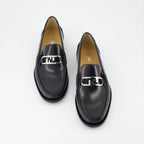 Loafer Mocassins Fendi O'Lock Fendi Schwarz Homme