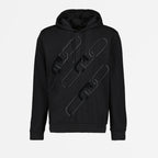 Sweatshirts Sweat à capuche Fendi O'Lock Fendi Noir Homme