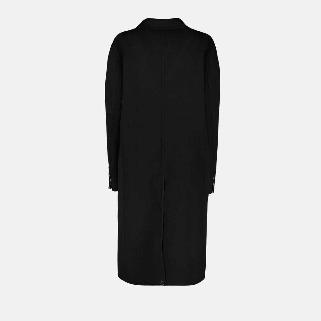 Manteaux Manteau en laine Fendi Noir Homme