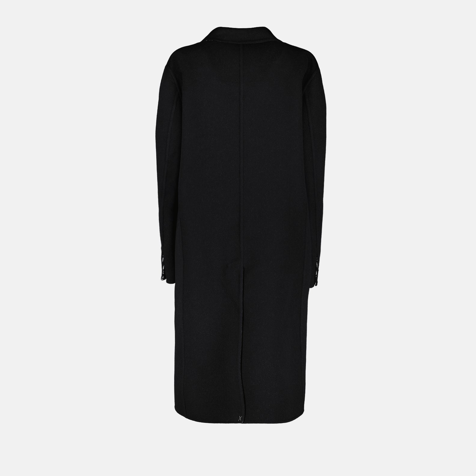 Manteaux Manteau en laine Fendi Noir Homme