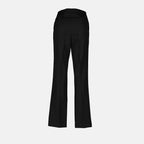Pantalones Pantalon à pinces Fendi Negro Femme