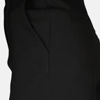 Pantalones Pantalon à pinces Fendi Negro Femme
