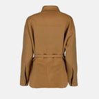 Giacche Giacca in Cashmere Fendi Marrone Femme