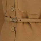 Giacche Giacca in Cashmere Fendi Marrone Femme