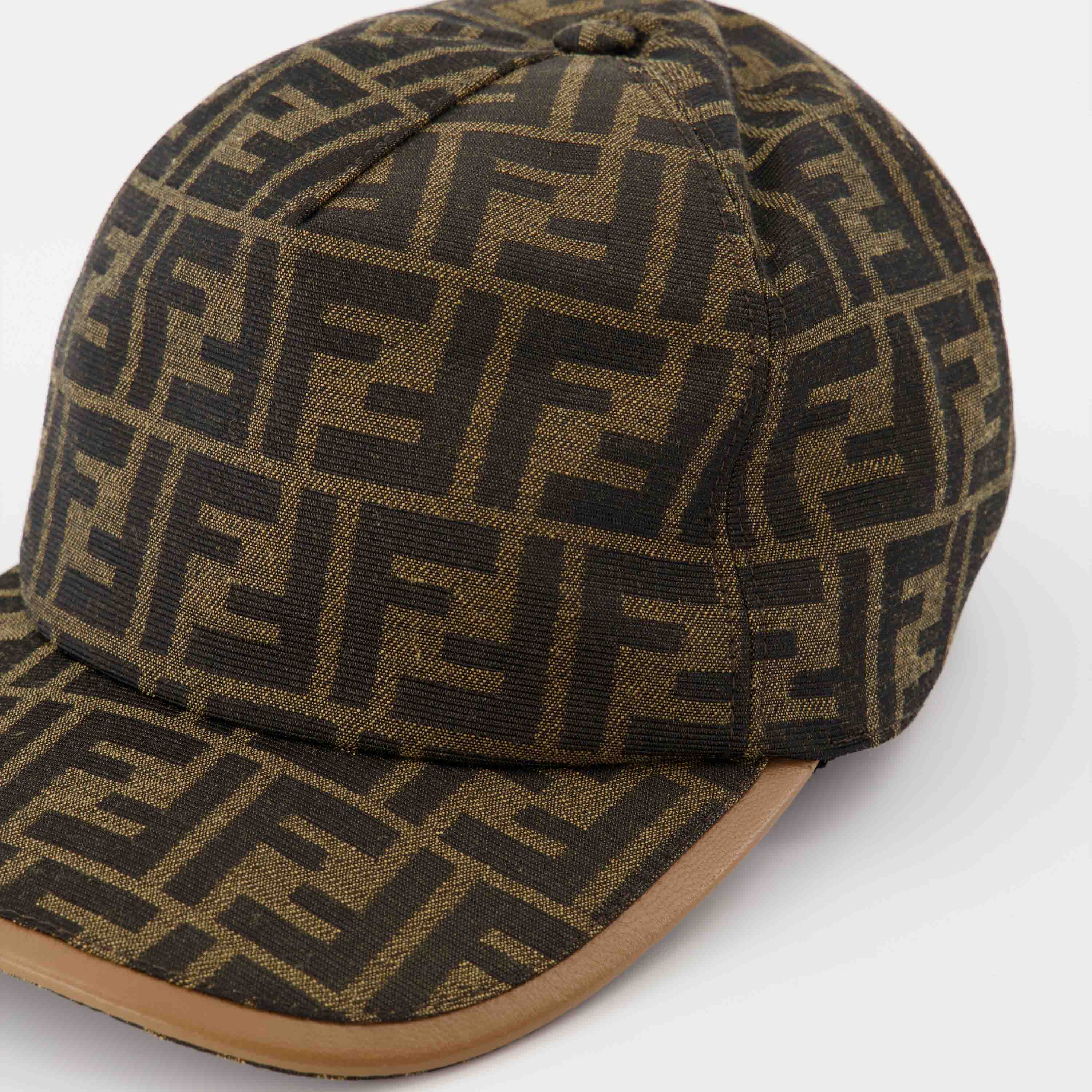 Chapeaux, casquettes et bonnets Casquette FF Fendi Marron Homme