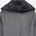 Manteaux Blouson bomber Fendi Gris Femme