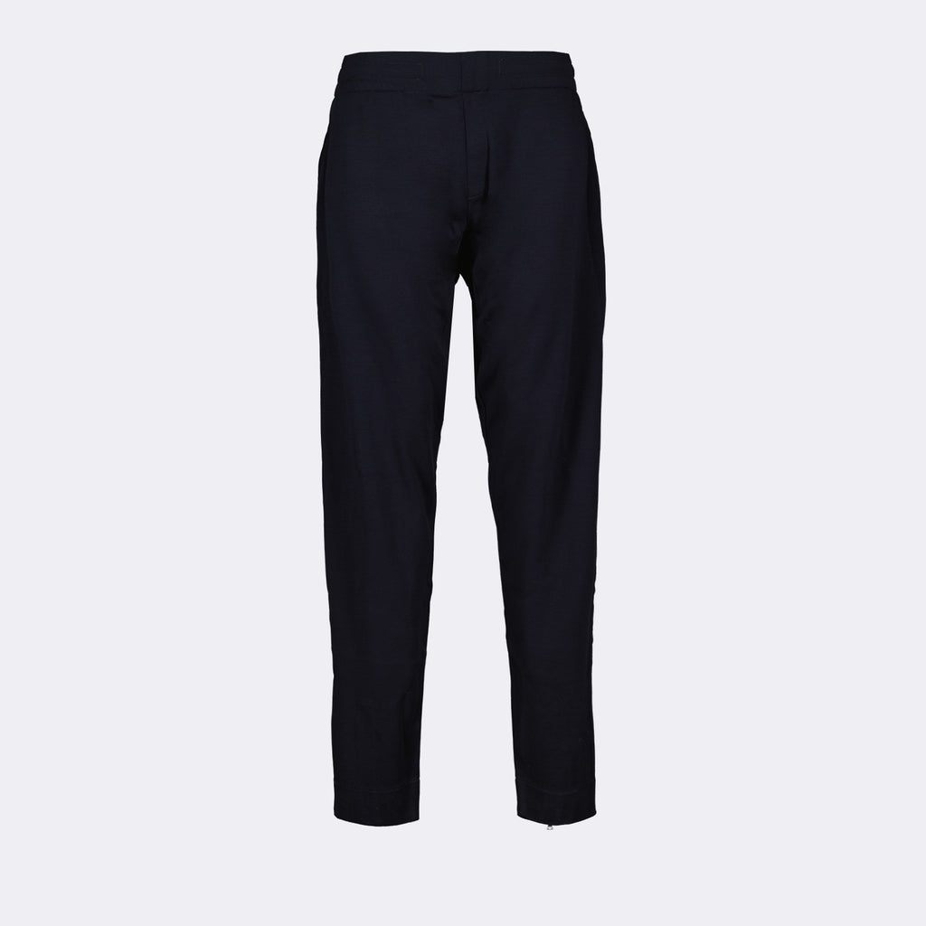 Pants Wool pants Orlebar Brown Dark blue Man