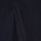 Pants Wool pants Orlebar Brown Dark blue Man