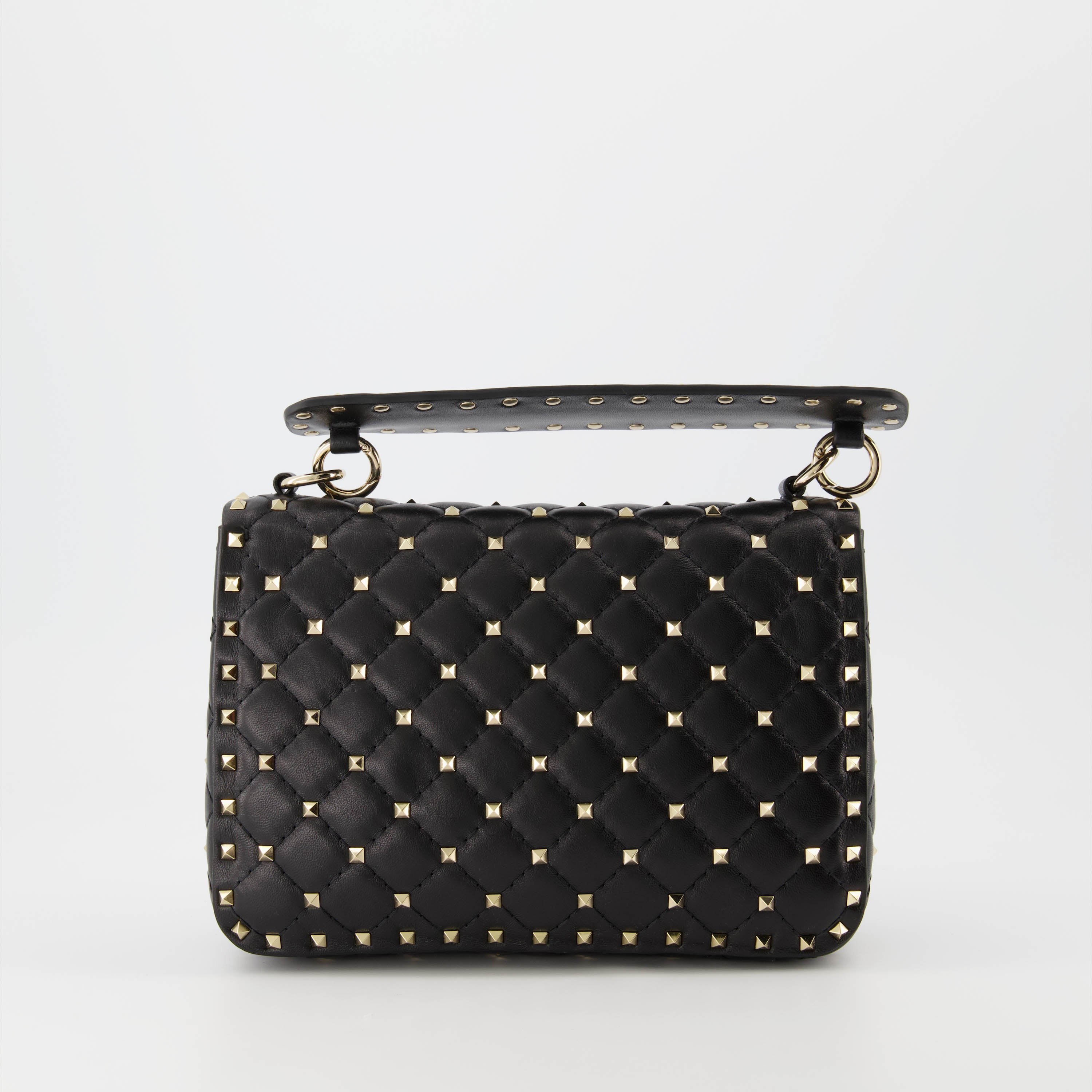 Sacs à main et épaule Sac Rockstud Spike Valentino Garavani Noir Femme