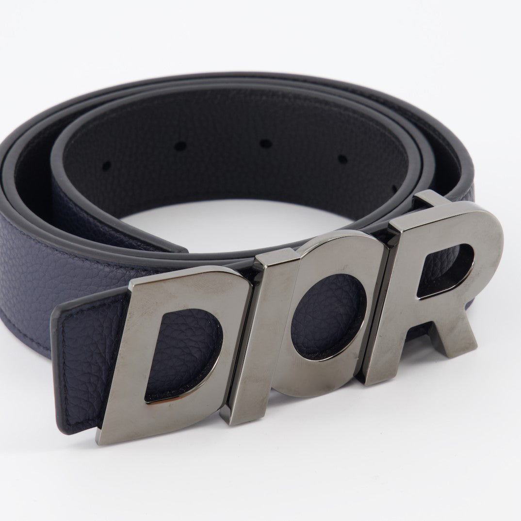벨트 Ceinture à logo Dior 파란색 Homme