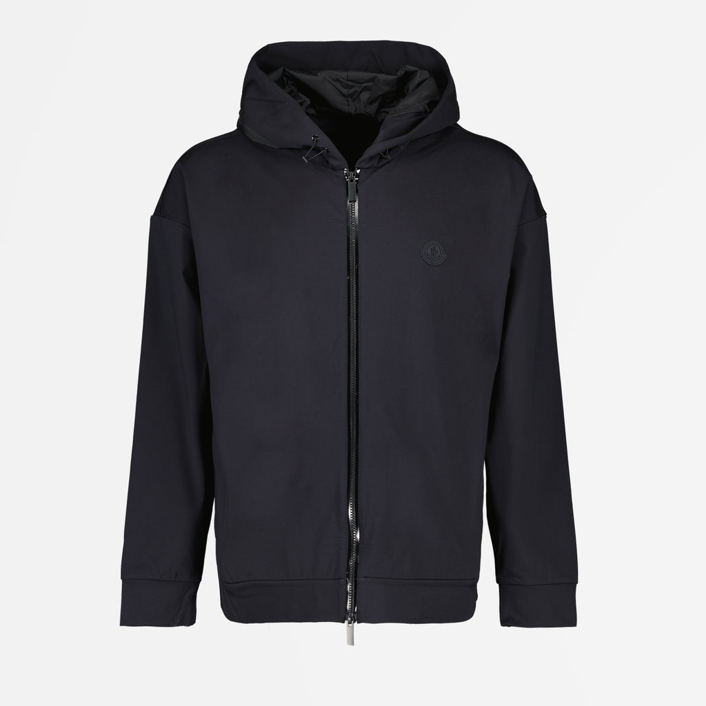 Sweatshirts Zipped jacket Moncler Black Man