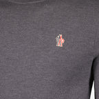 Maille Pull en laine Moncler Grenoble Gris Homme
