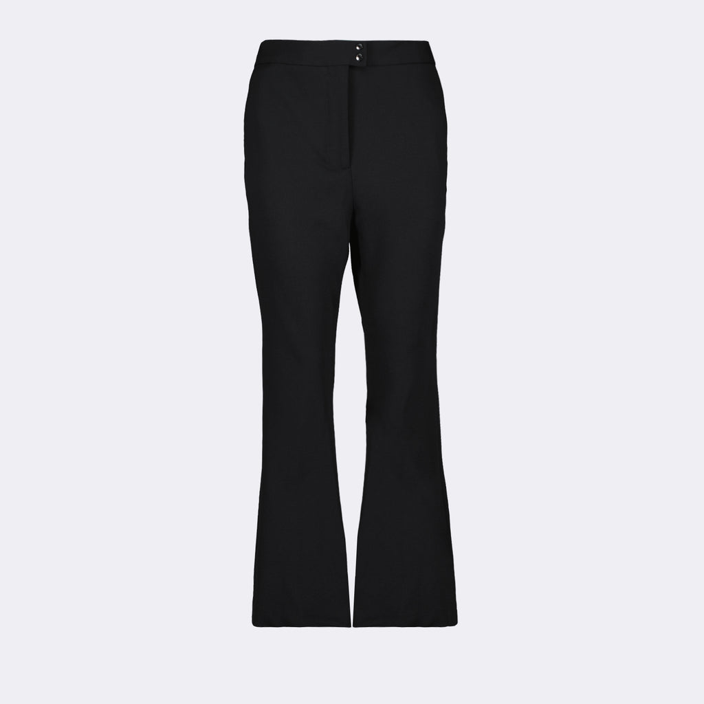 Pants Straight pants Moncler Black Women