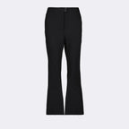 Pants Straight pants Moncler Black Women