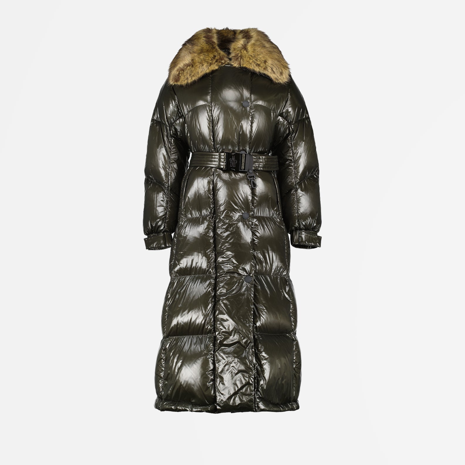 Casacos Doudoune Chamoille Moncler Grenoble Verde Femme