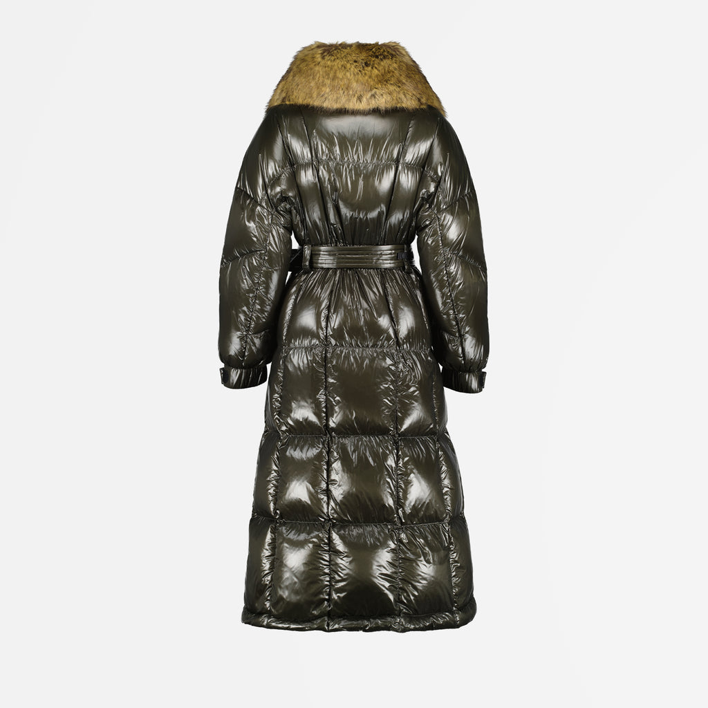 Casacos Doudoune Chamoille Moncler Grenoble Verde Femme