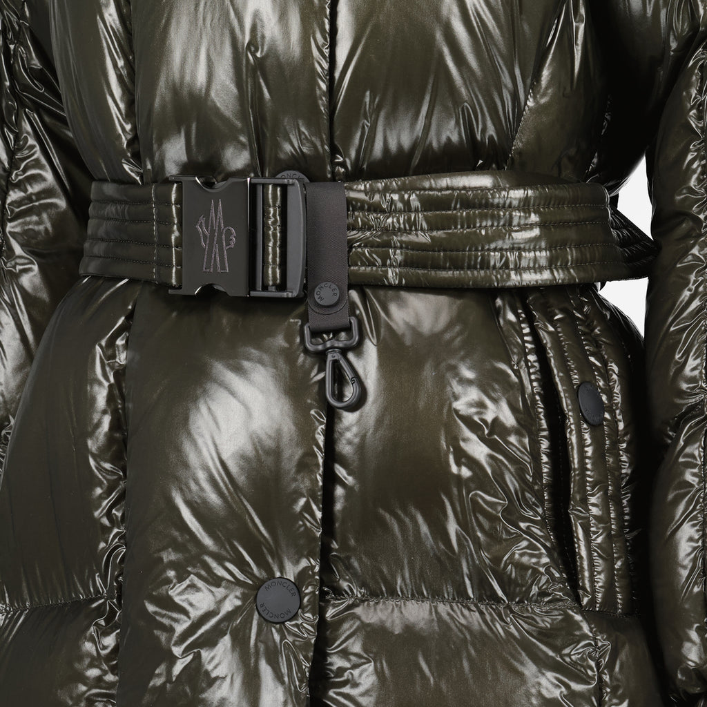 Casacos Doudoune Chamoille Moncler Grenoble Verde Femme