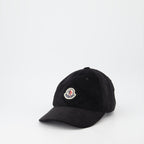 Cappelli, berretti e beanie Casquette en velours Moncler Nero Homme