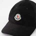 Cappelli, berretti e beanie Casquette en velours Moncler Nero Homme