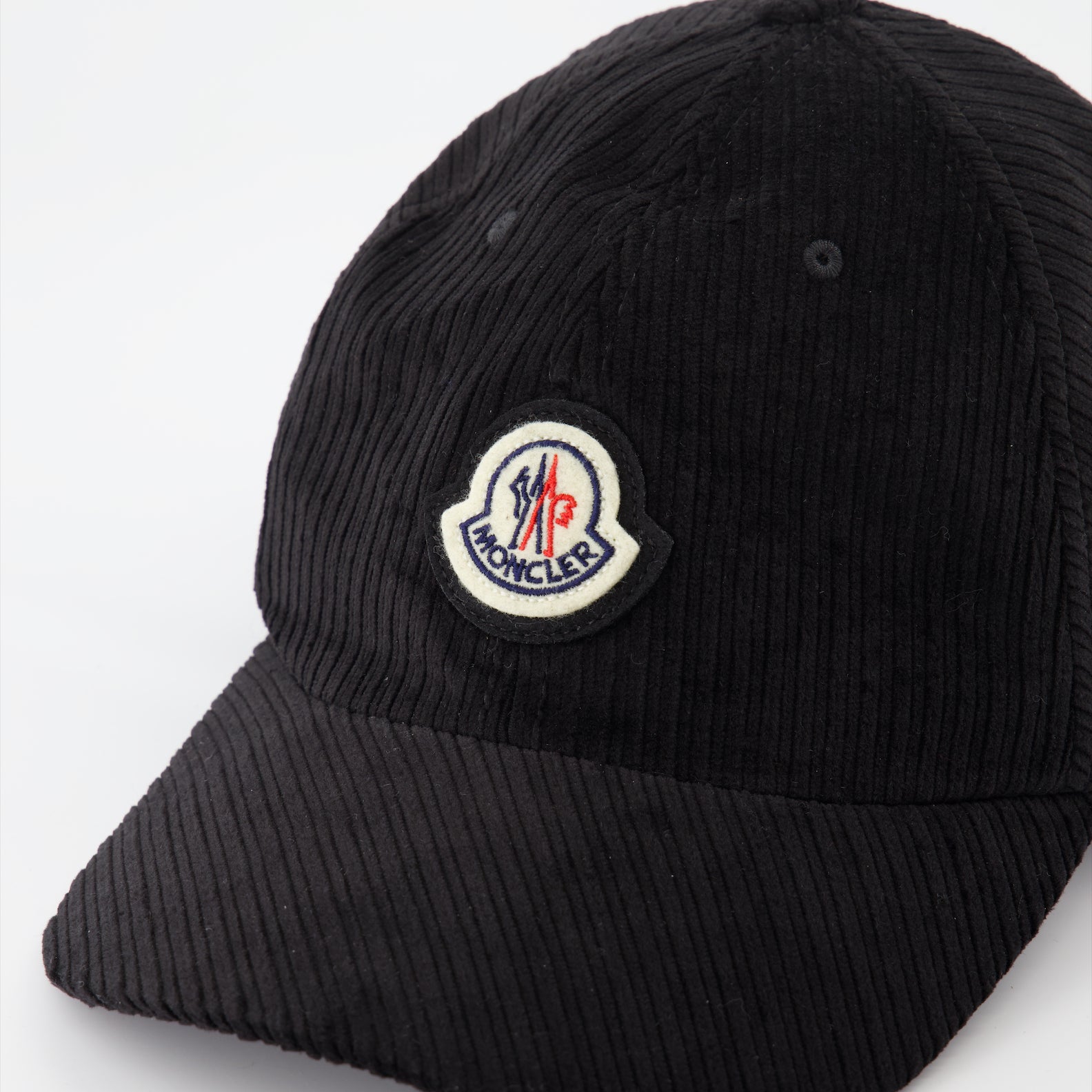 Cappelli, berretti e beanie Casquette en velours Moncler Nero Homme