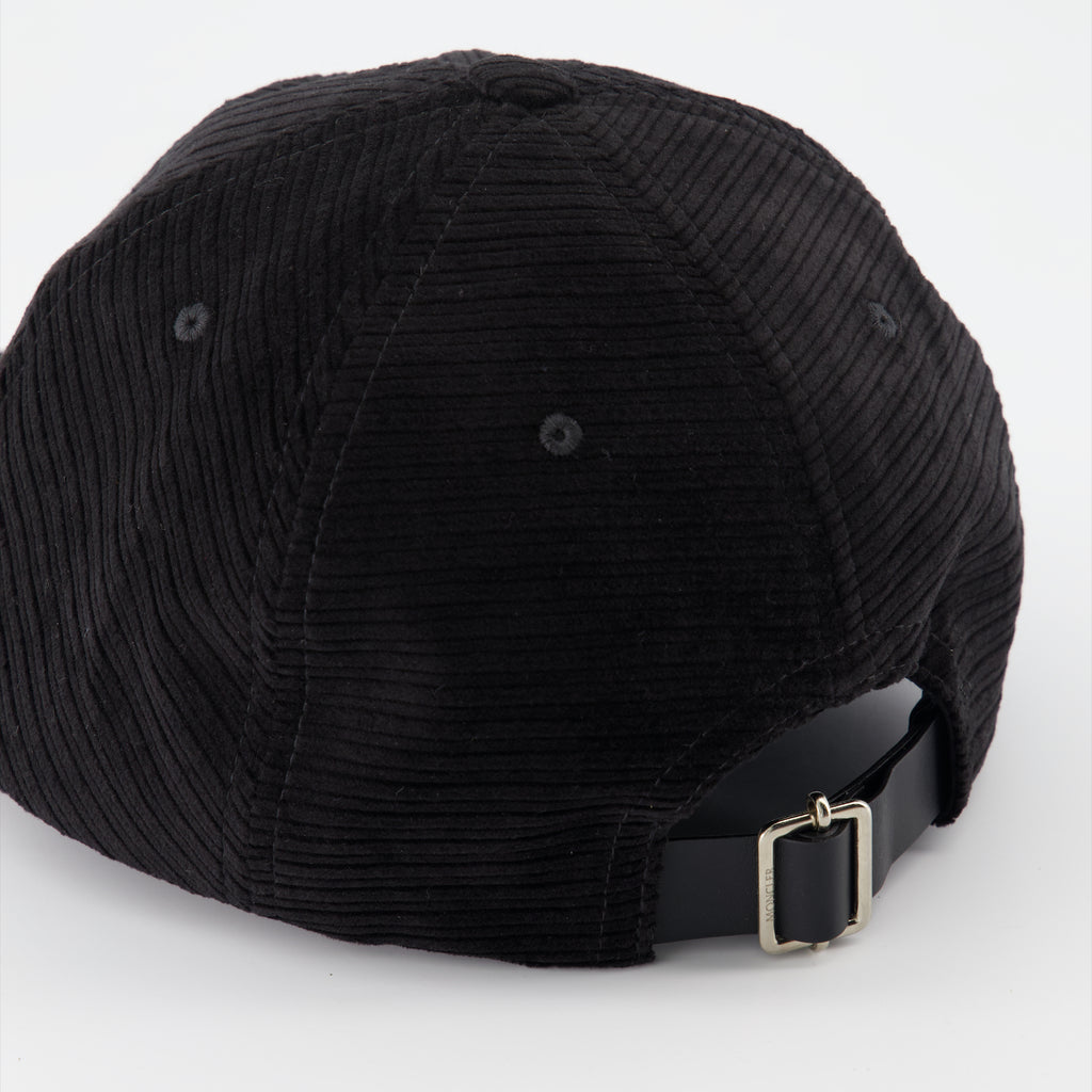 Cappelli, berretti e beanie Casquette en velours Moncler Nero Homme