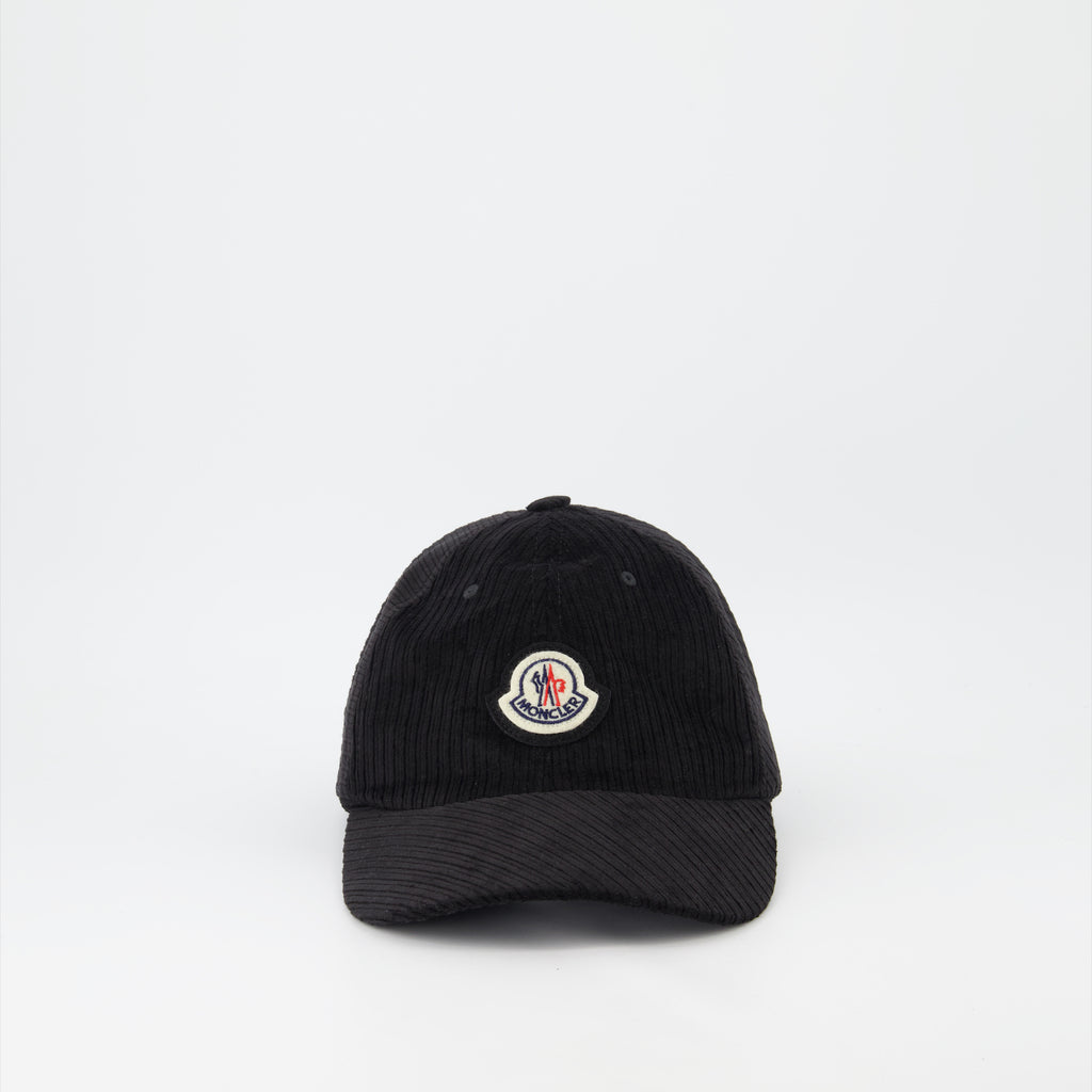 Cappelli, berretti e beanie Casquette en velours Moncler Nero Homme