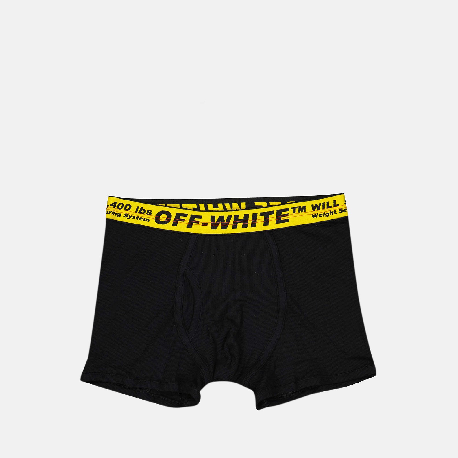 Roupa íntima e homewear Boxer Industrial Off-White Preto Homme