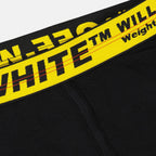 Roupa íntima e homewear Boxer Industrial Off-White Preto Homme