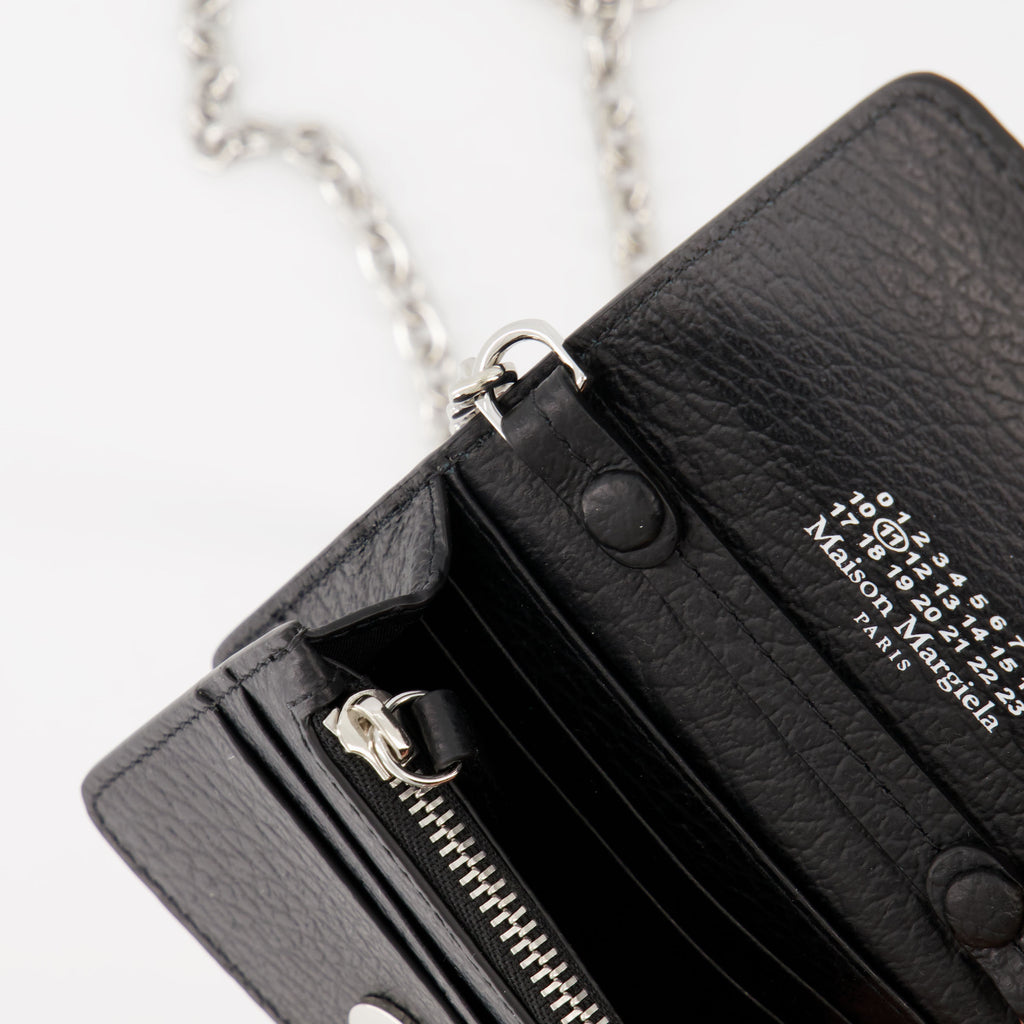 Small leather goods Four Stitches Wallet Maison Margiela Black Unisex