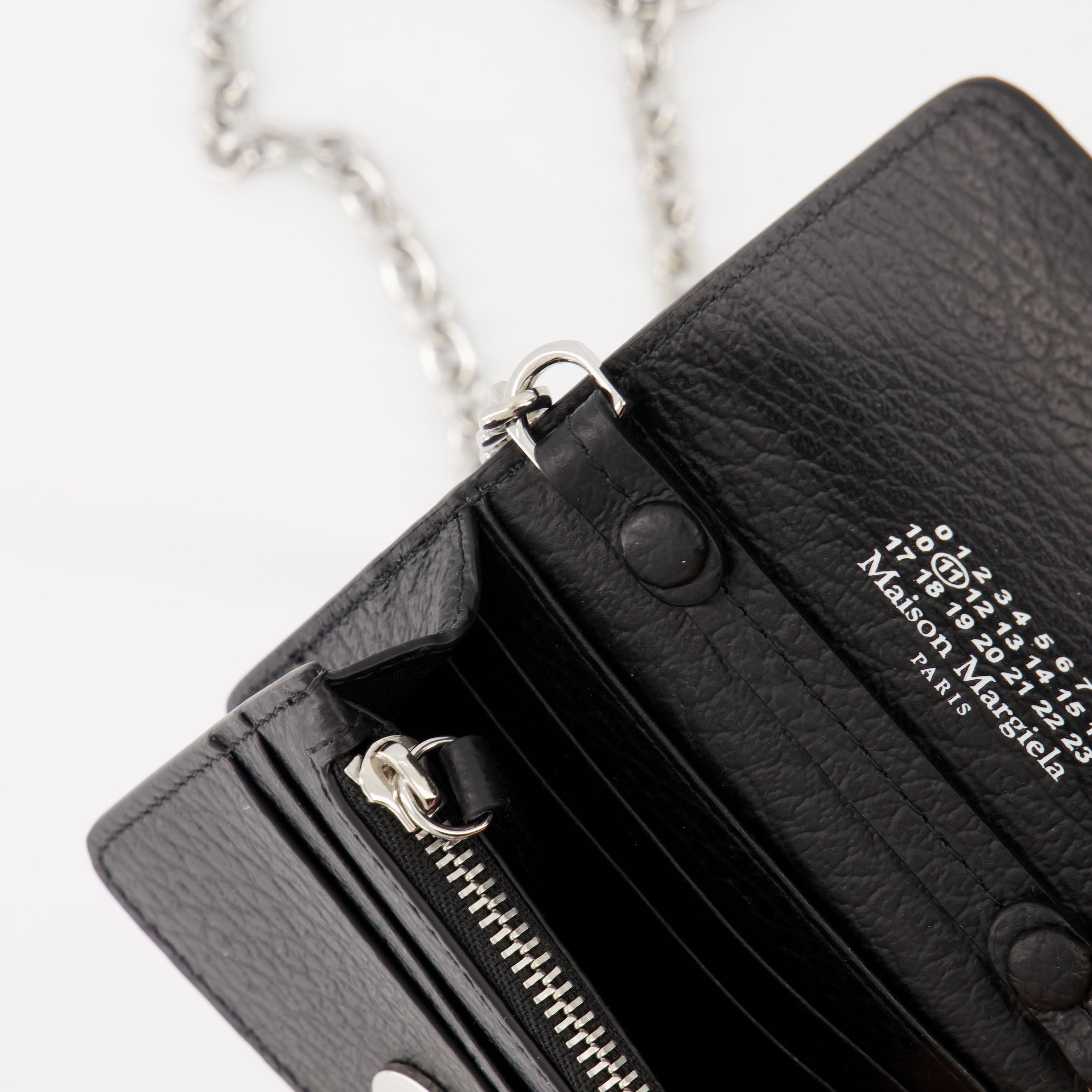 Small leather goods Four Stitches Wallet Maison Margiela Black Unisex