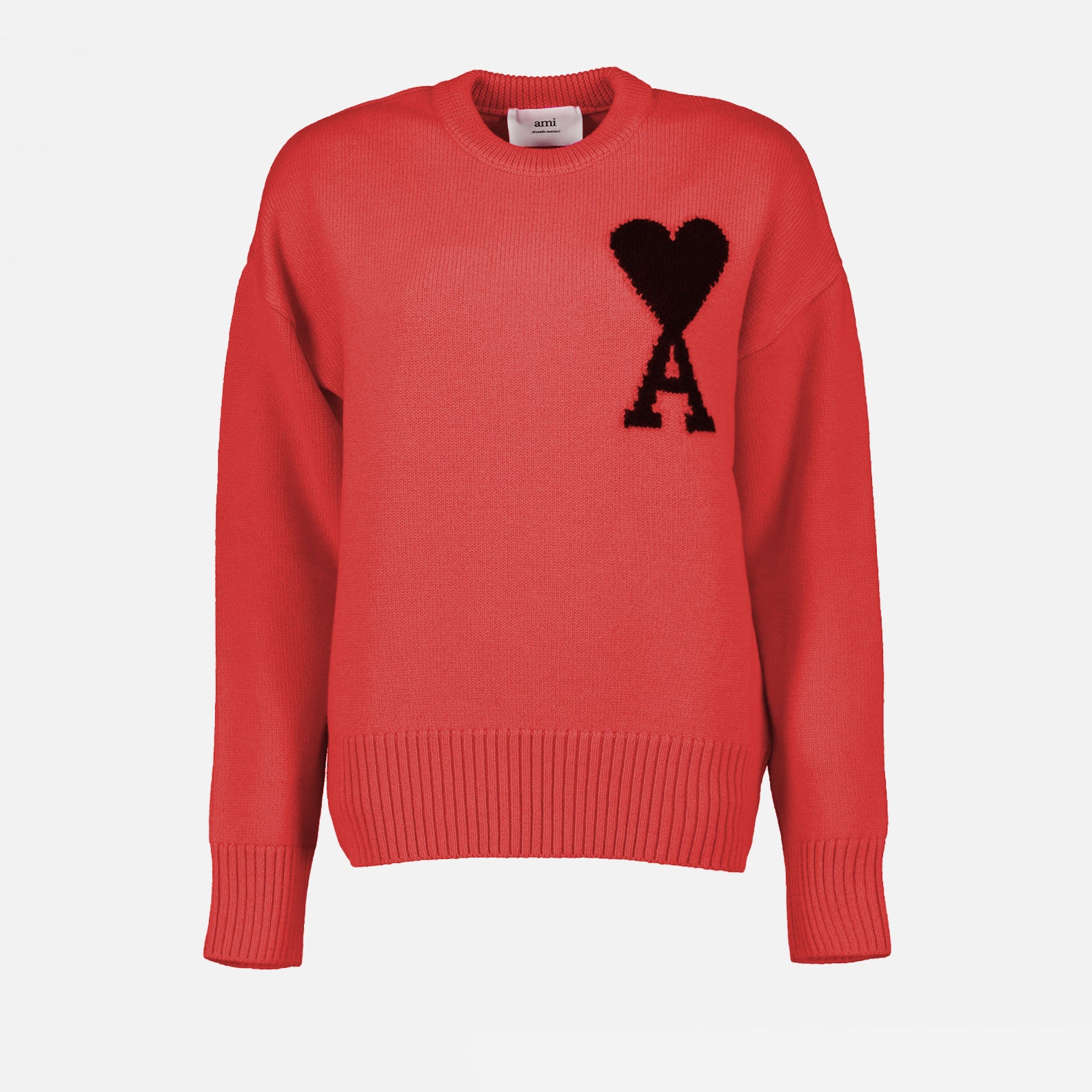 Maglieria Pull Ami de coeur Ami PARIS Rosso Unisex