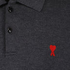 Polos Polo Ami de Coeur Ami PARIS Cinza Homme
