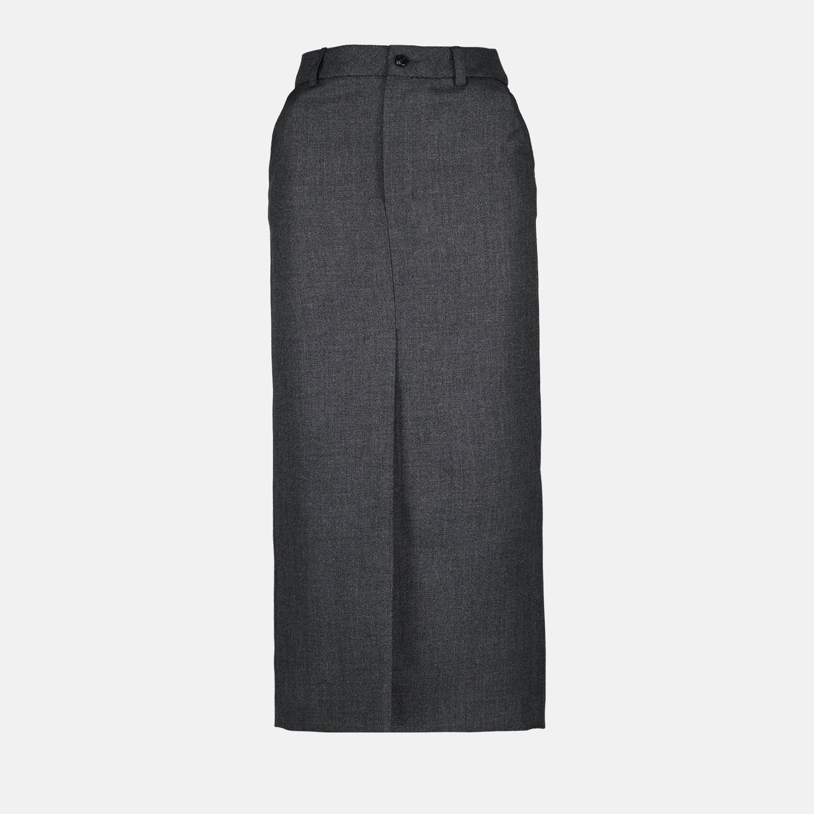 Röcke Jupe en laine Ami PARIS Grau Femme