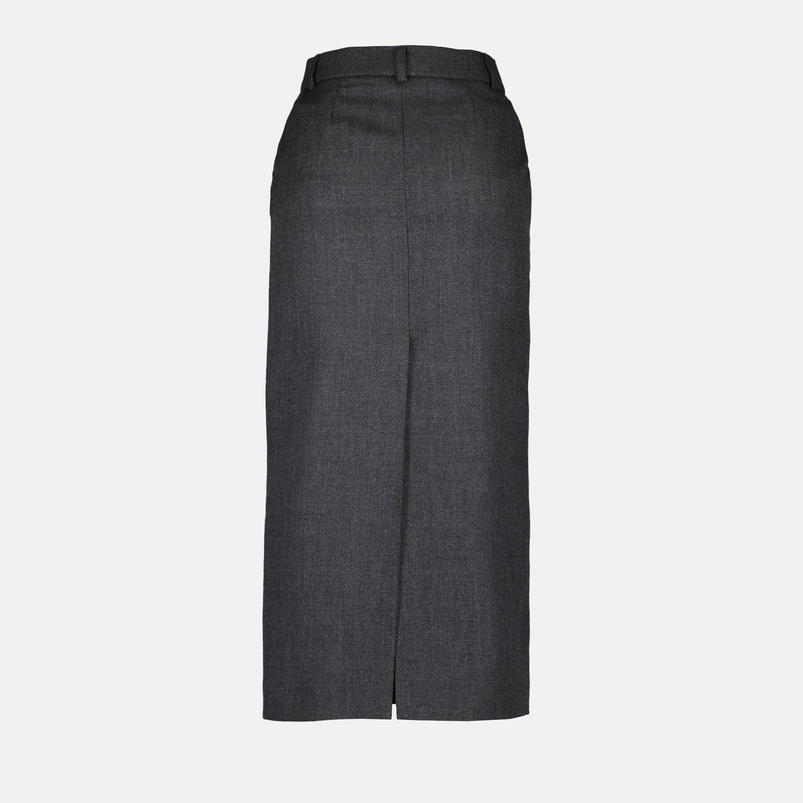 Röcke Jupe en laine Ami PARIS Grau Femme