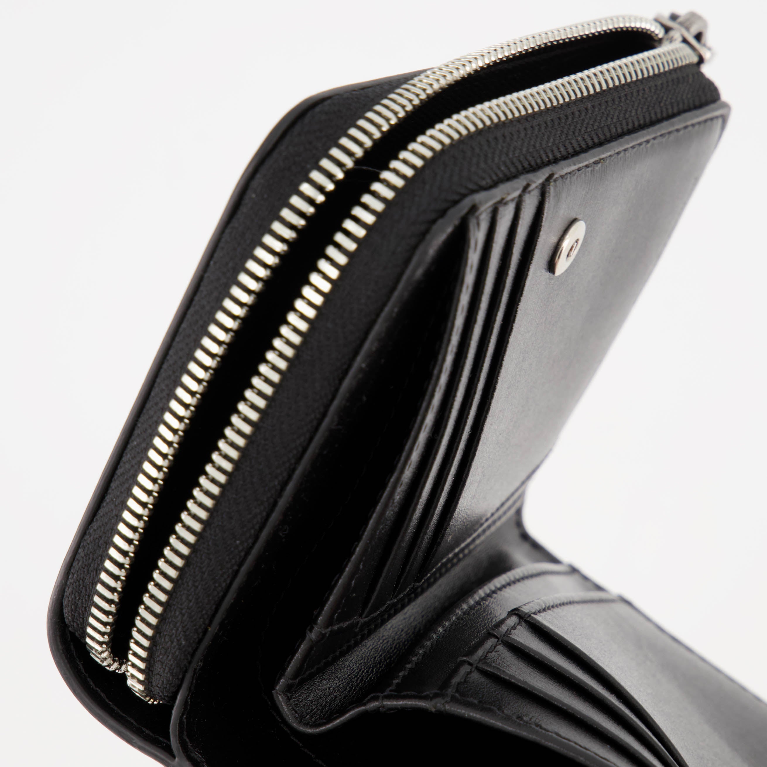 Piccola pelletteria Portefeuille Ami de coeur Ami PARIS Nero Unisex