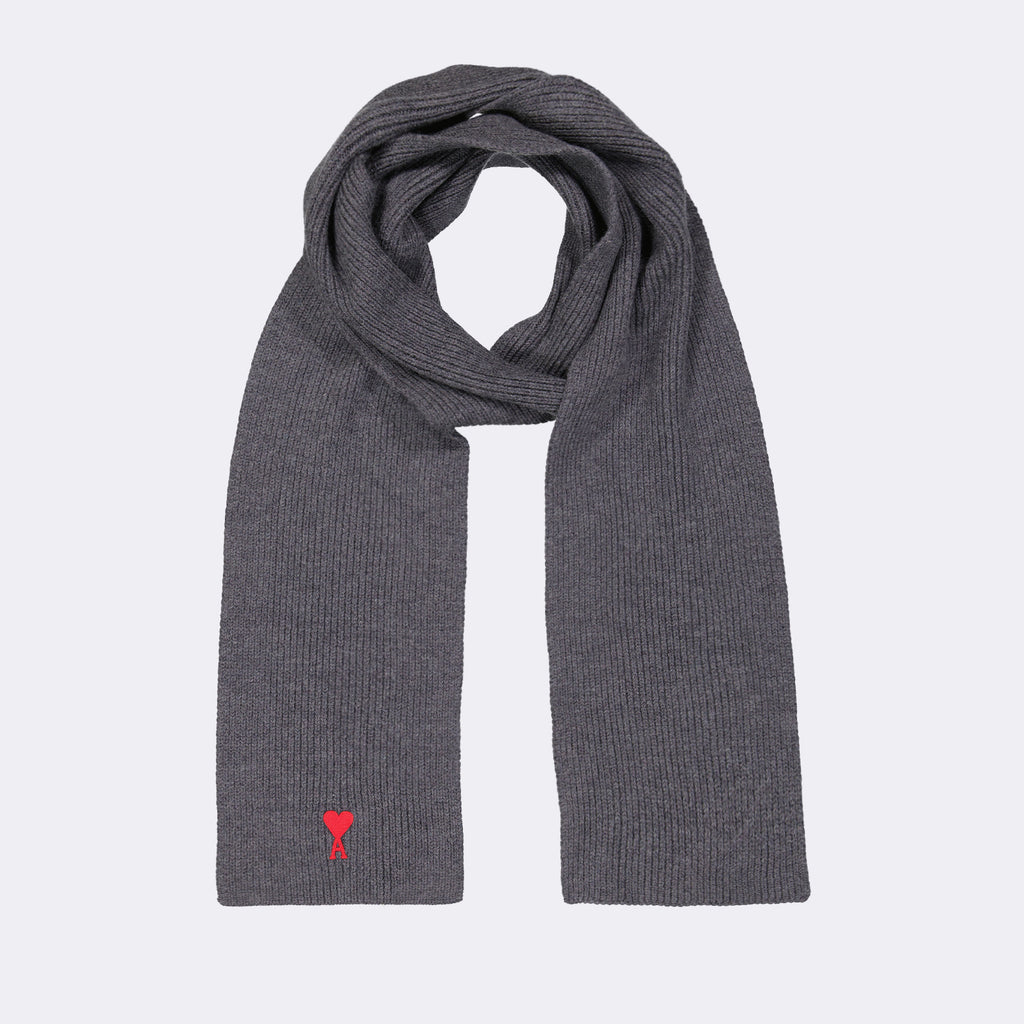 Schals und handschuhe Écharpe Ami de Coeur Ami PARIS Grau Unisex