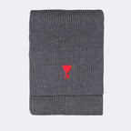 Schals und handschuhe Écharpe Ami de Coeur Ami PARIS Grau Unisex