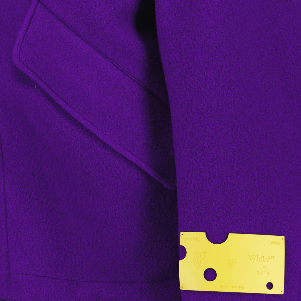 Manteaux Parka courte Off-White Violet Femme