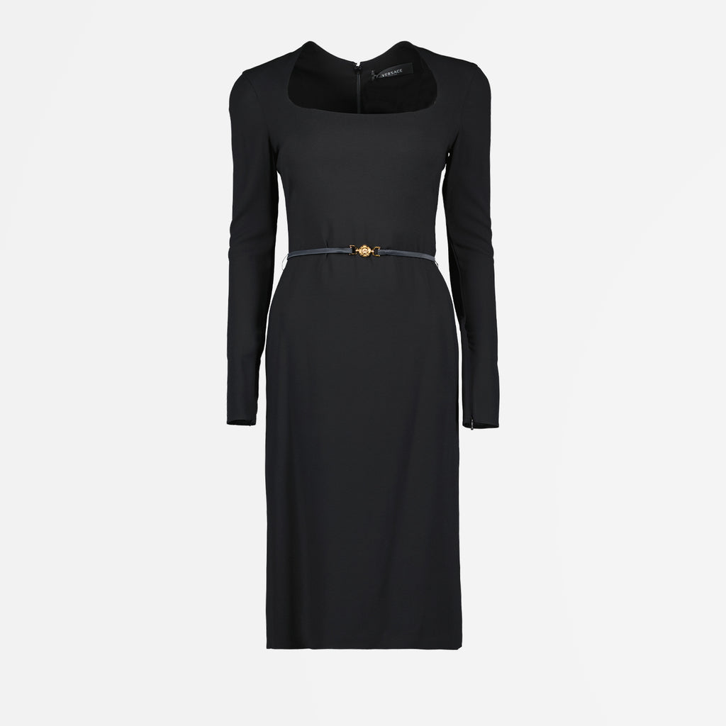 Robes Robe Medusa 95' Versace Noir Femme