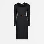 Robes Robe Medusa 95' Versace Noir Femme