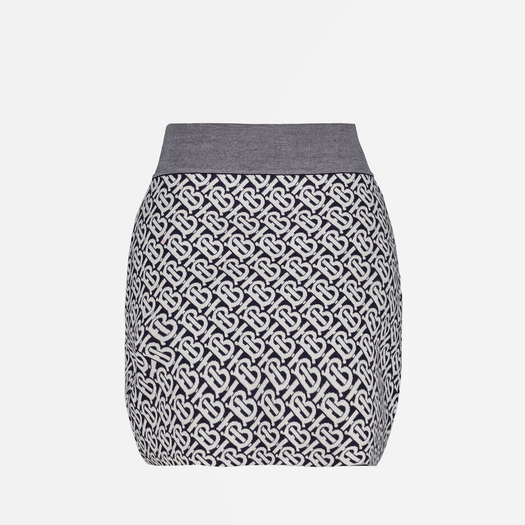 Röcke Jupe TB Burberry Blau Femme