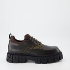 Chaussures de ville Chaussures à lacets Fendi Marron Homme