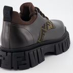 Chaussures de ville Chaussures à lacets Fendi Marron Homme