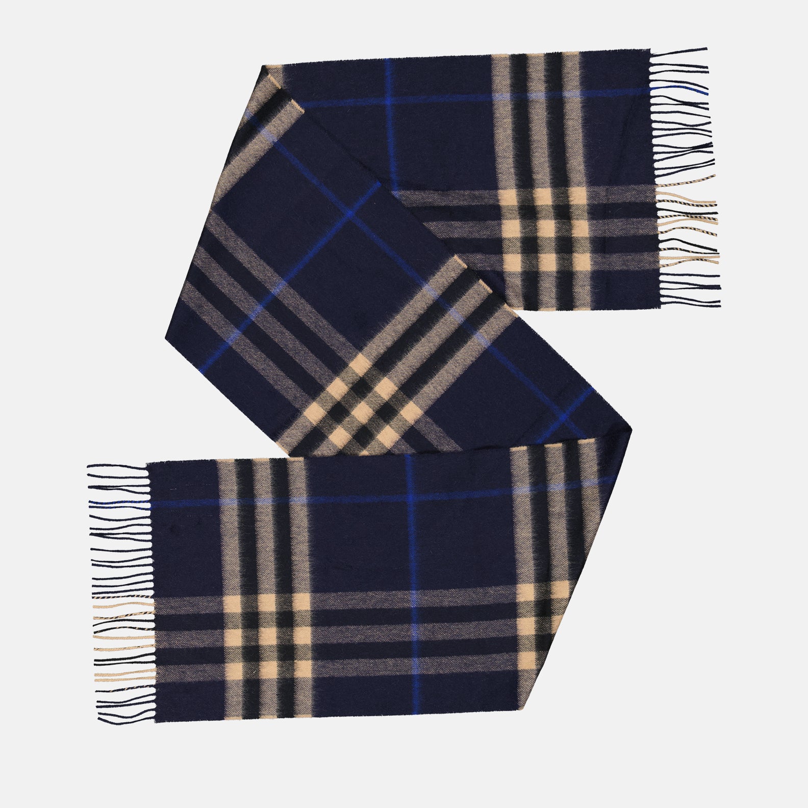 Scarves and gloves Cashmere scarf Burberry Blue Unisex