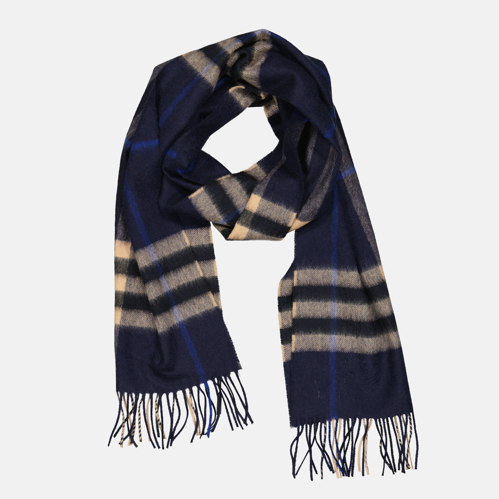 Scarves and gloves Cashmere scarf Burberry Blue Unisex