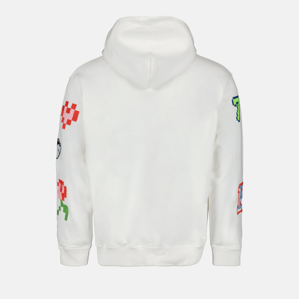 Sweatshirts Sweat à capuche Kenzo Pixel Kenzo Blanc Femme