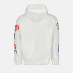 Sweatshirts Sweat à capuche Kenzo Pixel Kenzo Blanc Femme