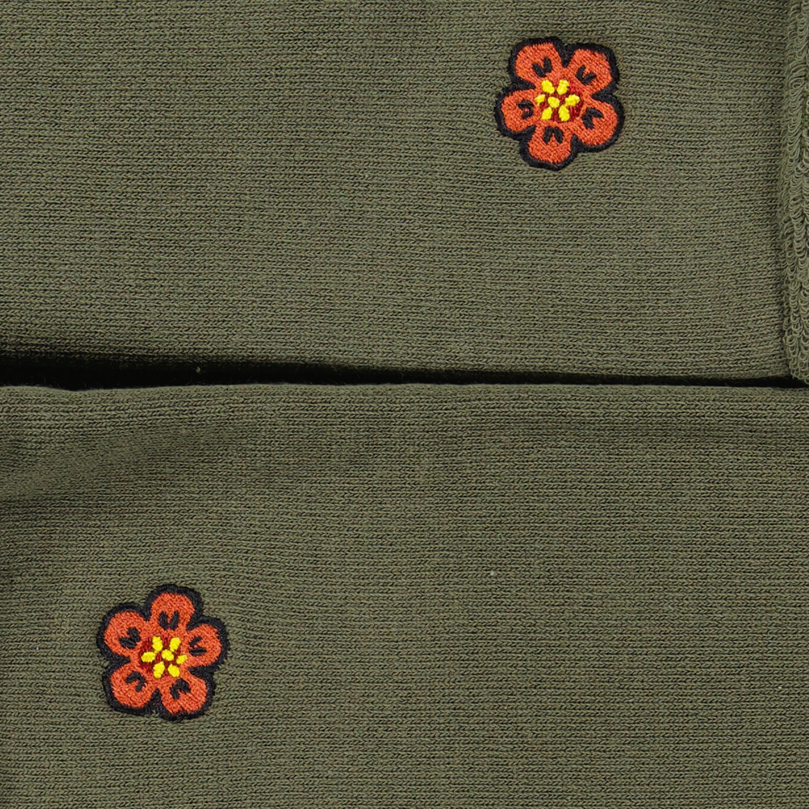 언더웨어 및 홈웨어 Chaussettes Boke Flower Kenzo 카키색 옷감 Homme